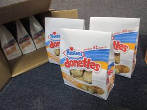 6- 9.5 oz Bags Hostess Donettes Cru...
