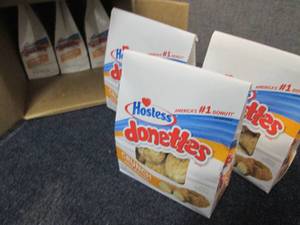 6- 9.5 oz Bags Hostess Donettes Cru...