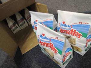 6- 9.5 oz Bags Hostess Donettes Gla...