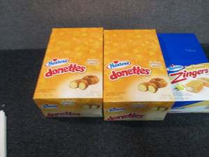 2 Boxes of Hostess Donettes, 1 Box ...