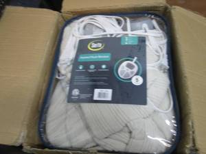 Serta Ribbed Micro Fleece Heated Bl...