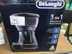DeLonghi 3-in-1 Specialty 8-Cup Cof...