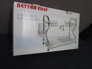 Better Chef 16 Dish Rack open box ...