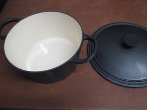 Mismatched Cast IronEnamelized Pot ...