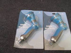 2 Garden Hose Nozzles...