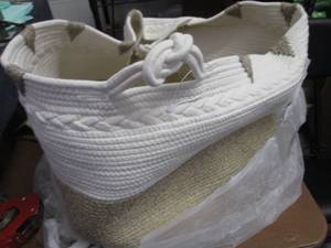 Round Woven Dcor Storage Basket...