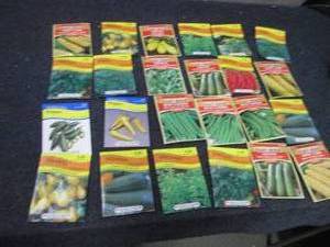 24 pks Assorted Vegetable Seeds...