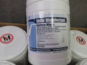 Case of 6- 100 ct Canisters Sklar D...
