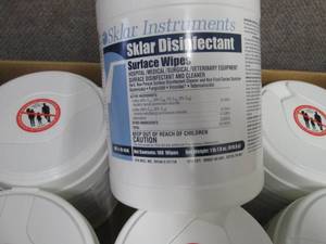 Case of 6- 100 ct Canisters Sklar D...