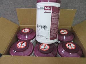 Case of 6 -70ct Canisters Sani-Clot...