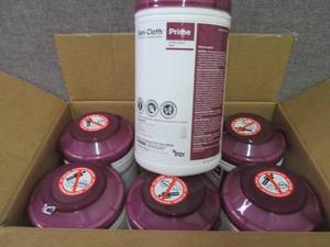 Case of 6 -70ct Canisters Sani-Clot...