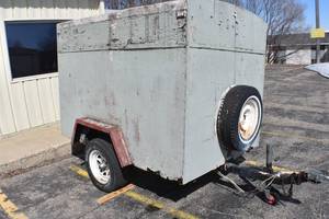 Homemade utility trailer.