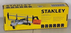 lot 75 image: Stanley, 27.75 in. Adjustable Angle Clamping Miter Box with 22 in. Saw