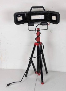 lot 59 image: HUSKY, 7000-Lumen Multi-Directional LED Tripod Work Light