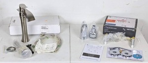 lot 23 image: BWE and Glacier Bay Bathroom Fixtures (2 Sets)
