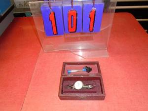 lot 101 image: Interapid dial indicator in original box. Nice used condition. As shown.