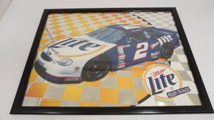lot 29 image: Miller Lite--Ready To Race  #2  Car Sign--25 34  x  19 12