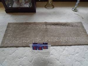 lot 140 image: Qty of 3 floor carpet runners. Like one shown. As shown.