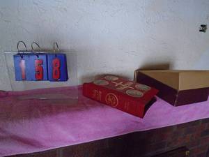 lot 158 image: Vintage holy bible. Appears from 1950s. As shown
