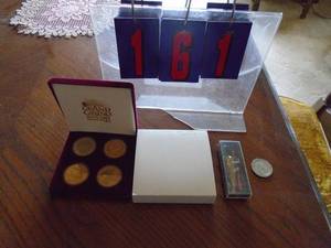 lot 161 image: Grand casino coins. As shown.
