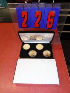 lot 226 image: Grand casino coins. As shown.