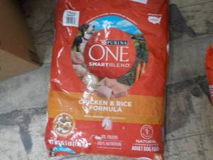 Large Bag Purina One Dog Food...