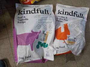 2 Bags Kindfull Dog Food...