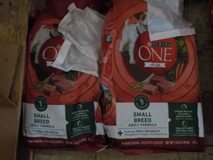2 - 7.4 lb. Bags Purina One Dog Foo...