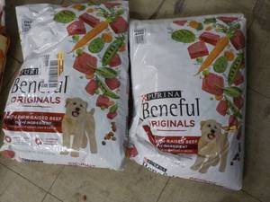 2 Bags Purina Beneful Dog Food...