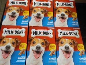 6 - 24 oz Boxes Milk Bone Biscuits...