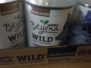 12 Pack Beyond Wild Canned Dog Food...