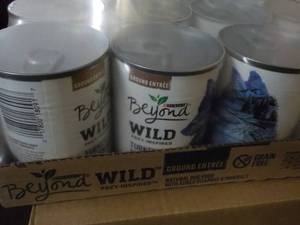 12 Pack Beyond Wild Canned Dog Food...