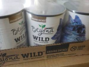 12 Pack Beyond Wild Canned Dog Food...