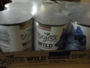 12 Pack Beyond Wild Canned Dog Food...