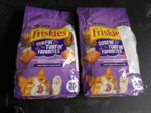 2 - 3.15 lb. Bags Purina Friskers C...
