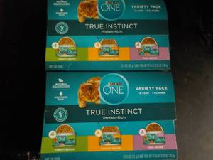 2 Purina One True Instinct Variety ...