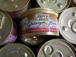40 Cans Fancy Feast Cat food...