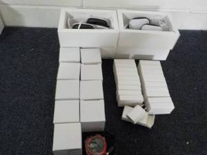 2 Headphones, 20 Wall Chargers and ...