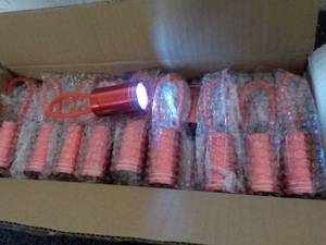 Case of 50 LED Red 4 Flashlights...