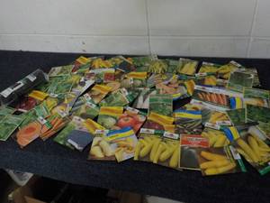 75 Packets Garden Seeds and Garden ...