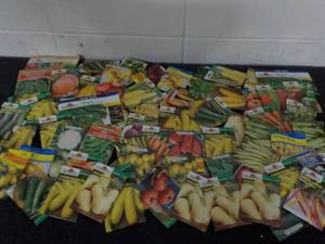 75 Packets Garden Seeds   ...