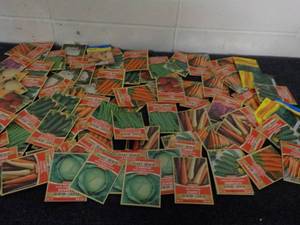 75 Packets Garden Seeds   ...