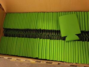 Case of 100 Collapsible Koozie Lime...