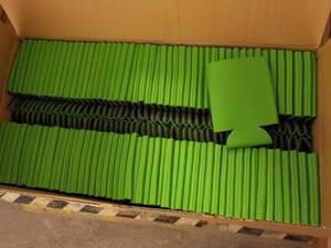Case of 100 Collapsible Koozie Lime...