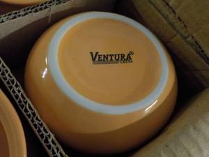 Case of 24 Ventura Peach Ceramic So...
