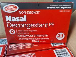 Case of 12 Boxes Right Remedies Nas...