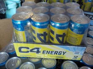 12 Pack C4 Energy 12 oz Cans...