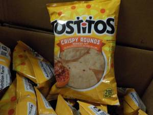 Case of Tostitos Crispy Rounds...