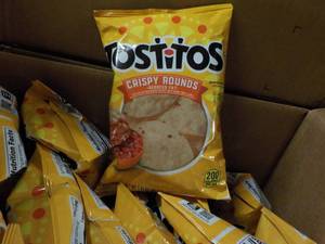 Case of Tostitos Crispy Rounds...