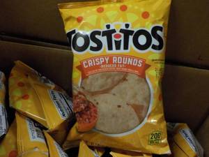 Case of Tostitos Crispy Rounds...
